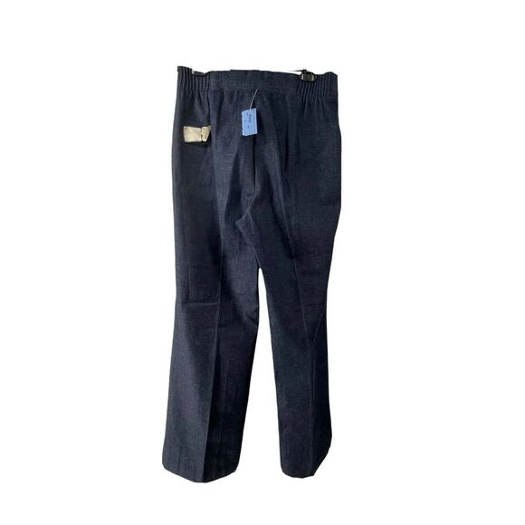 Lord Isaacs Vintage 70s Wide Leg Denim Trouser Jean Pants Junior 15/16 Deadstock - Picture 3 of 8
